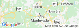 Joao Monlevade map